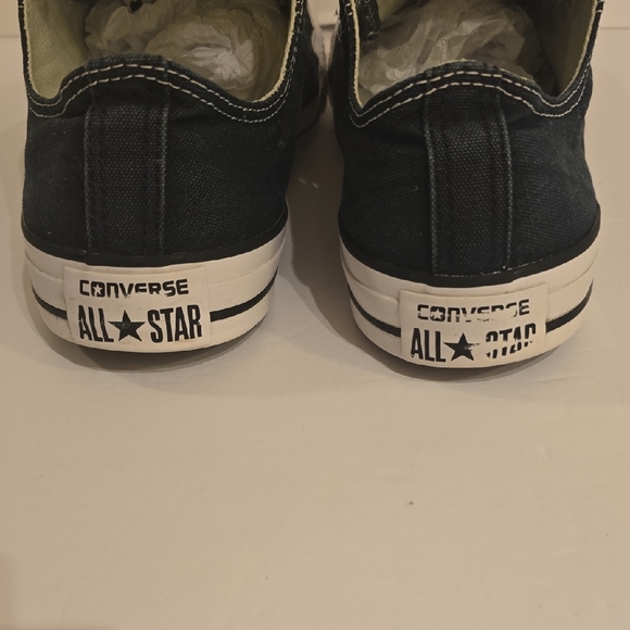 Converse All Star Black Canvas Shoes - Picture 3 of 8